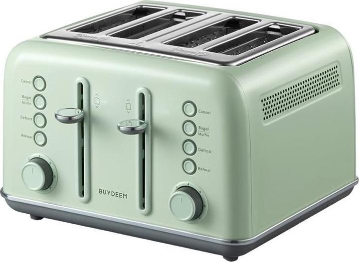 Immagine prodotto Buydeem Toster 4 Slice Toaster, model DT640E, color Cozy Greenish, EU (Spina UE)