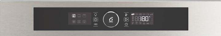 Image du produit Whirlpool Orkaitė OAKZ97961SPIX A+, 60 cm, pirolizė, Inox spalvotas/juodas stiklas, Didelis LED ekra
