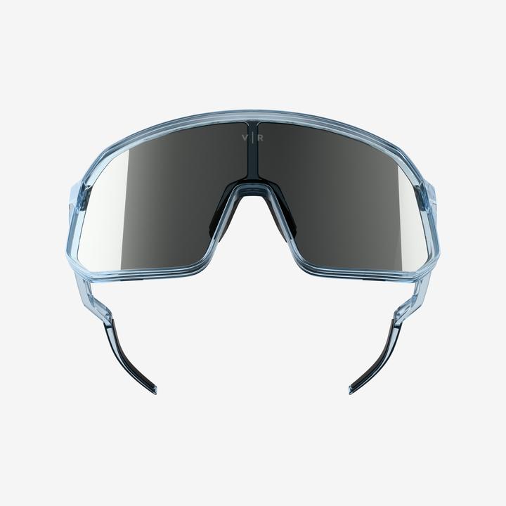 Immagine prodotto Van rysel Fahrradbrille Kategorie 3 Roadr 900 Perf blau/durchscheinend (Occhiali in poliammide, Effetto specchio)