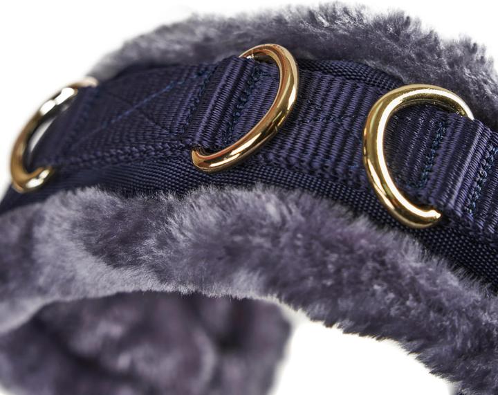 Actual product image Shires Fleece Lined Plush Horse Lunge Cavesson