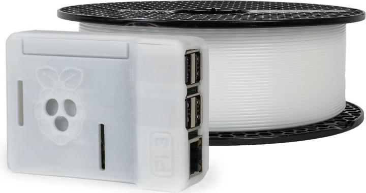 Image du produit Prusa Prusament PETG V0 Natural 1kg (PETG, 1.75 mm, 1000 g, Blanc)