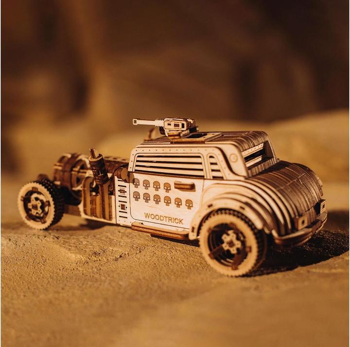 Produktbild Wood Trick Apocalyptic Car - 3D Holzbausatz