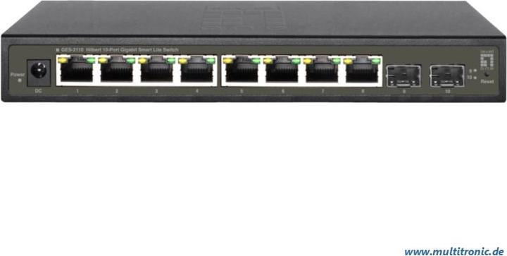 Immagine prodotto LevelOne GES-2110 Hilbert (8 Porti)