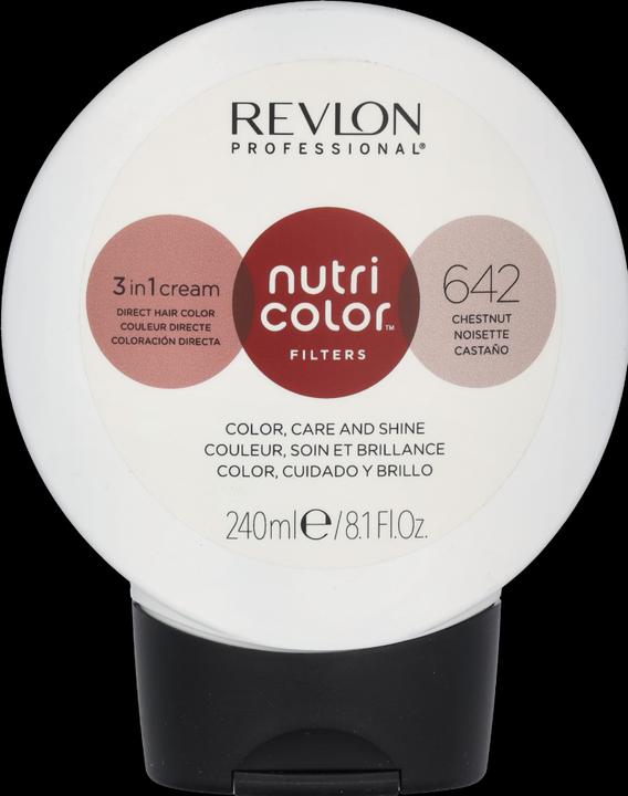 Actual product image Revlon Professional Nutri Color Cream - Chestnut 642 (Brown)