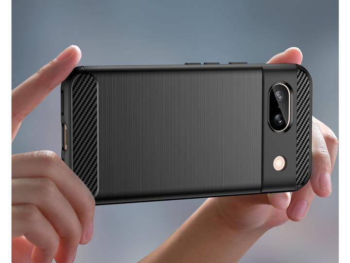 Produktbild Screenguard Carbon Brushed Soft TPU (Google Pixel 8a)