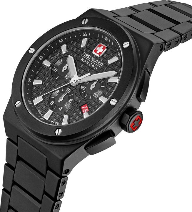 Produktbild Swiss Military Hanowa Herrenuhr (Uhr mit Schmuckstein, 43 mm)