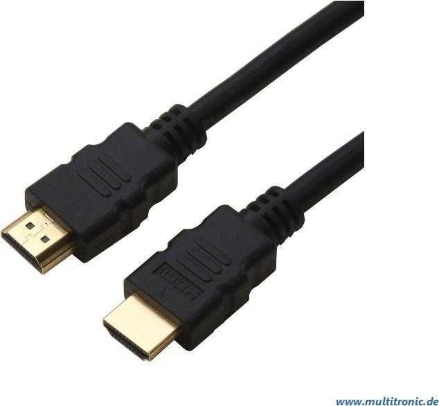 Produktbild Brackton Ultra HD 4K 3D Basic mit Ethernet HDMI 2.0a Kabel 15.0m St/St 4K 60Hz 3D HD 2160p, vergoldete Kontak (15 m, HDMI)
