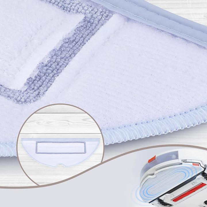 Immagine prodotto Alloytool Set di accessori per salviette per Roborock, 12 pezzi.