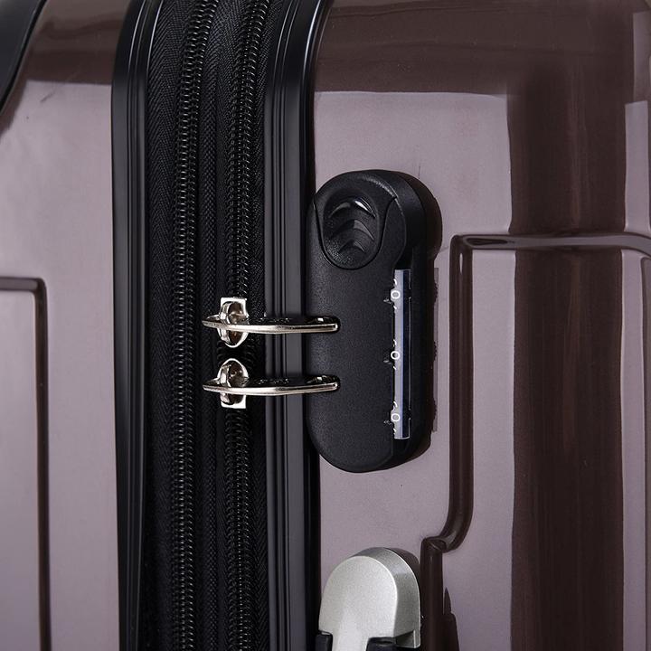 Immagine prodotto Beibye 2048 Valigia trolley a guscio rigido, Caffè L (75 l, L (90 - 115l))