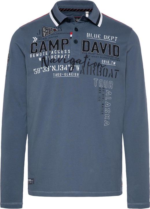 Immagine prodotto Camp David Polo ALASKA ICE TOUR Camicia a maniche lunghe (S)