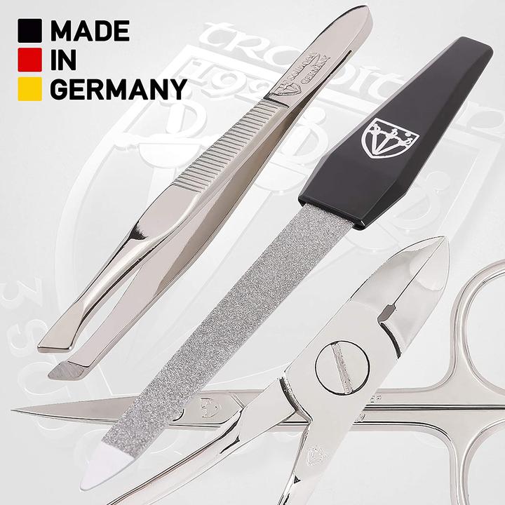 Produktbild Kellermann Maniküre Set Andria 8-tlg. 746, Braun