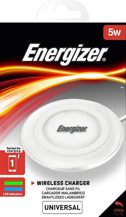 Energizer Wireless Charging PAD 5W +MicroUSB Cable White (5 W)