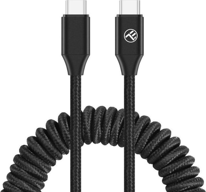 Produktbild Tellur Extendable USB-C to USB-C Cable PD60W up to 1.8m Black (1.80 m, USB 3.2 Gen 2)