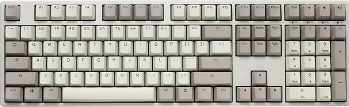 Produktbild Ducky Origin Vintage Gaming Tastatur, Cherry MX-Speed-Silver (DE, Kabelgebunden)