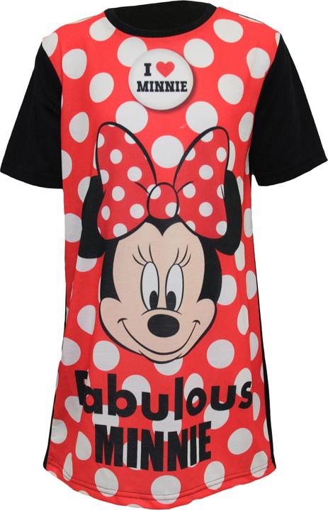 Actual product image Disney Minnie Mouse Childrens Girls Fabulous Nightdress (146, 152)