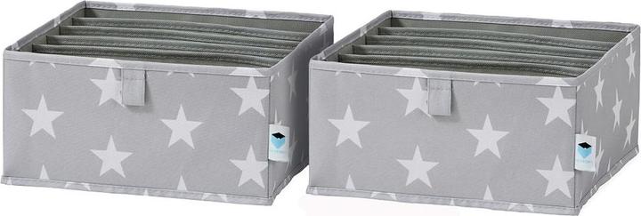 Produktbild Love it Store it Kleiderschrank Organizer 2er Set mit 6 Fächern (30 x 30 x 15 cm, 13.50 l)