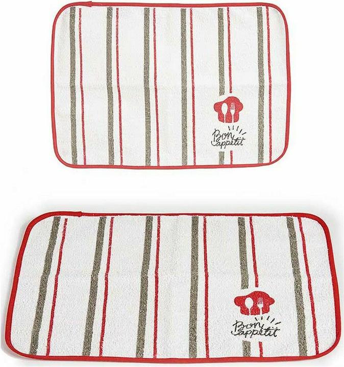 Actual product image Kinvara Untersetzer Bon Aetit 33 x 0,3 x 48 cm (12 Stück)