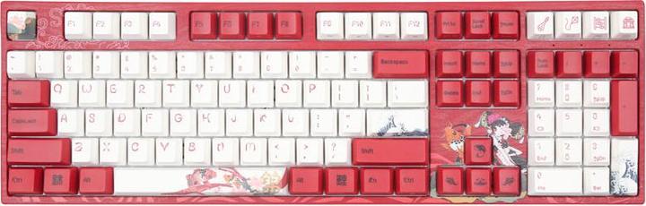 Varmilo VEA108 Clavier de jeu Koi, MX-Brown, LED blanche - Disposition américaine (US, Filaire)