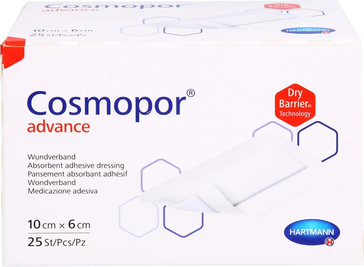 Actual product image Hartmann advance 10 cm x 6 cm / sterile (25 x)