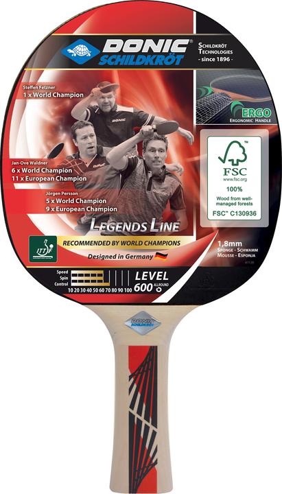 Donic Schildkröt Legends 600