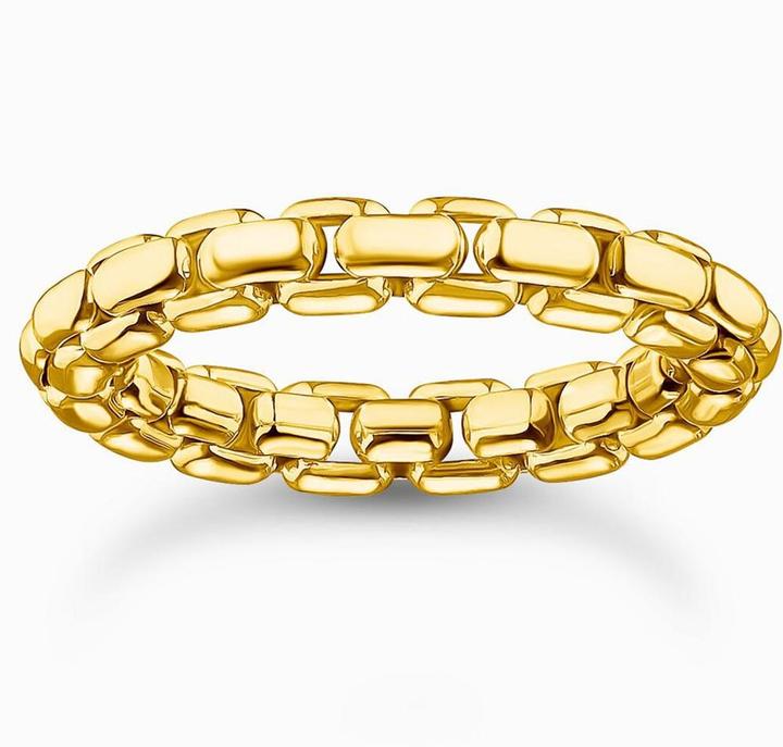 Image du produit Thomas Sabo Ring Box Chain vergoldet (62, Argent 925)