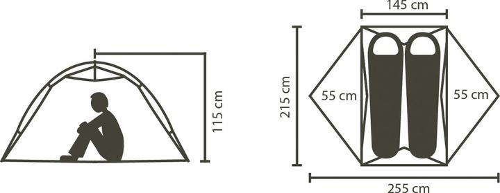 Immagine prodotto Stoic NjavveSt. III 2P UL (Tenda a cupola, 2.24 kg, 2 persone)