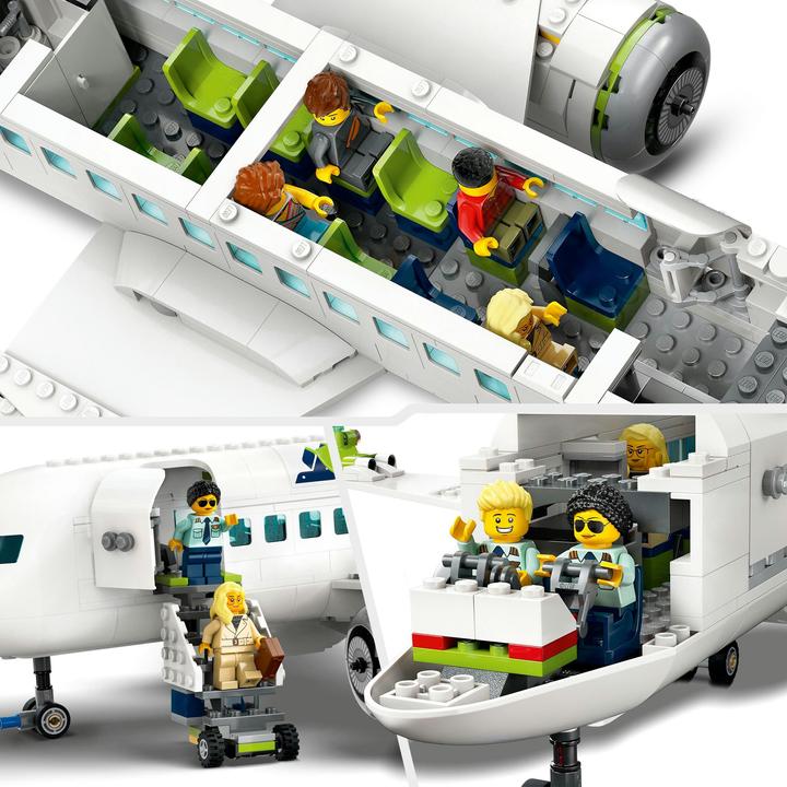 Produktbild LEGO Passagierflugzeug (60367, LEGO City)