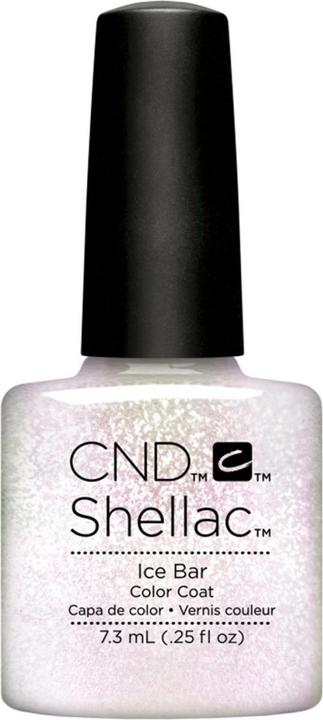 Produktbild CND Shellac - Color Coat Ice Bar (Nude, Glitter, UV-Gel Lack)