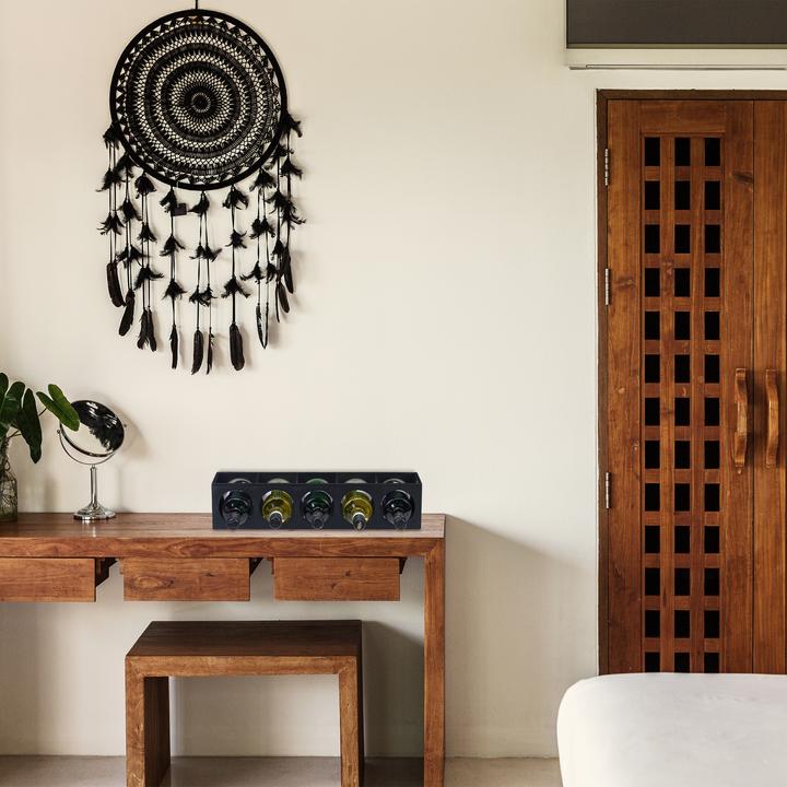 Actual product image Relaxdays 2x wine rack (14 x 12 x 53 cm)