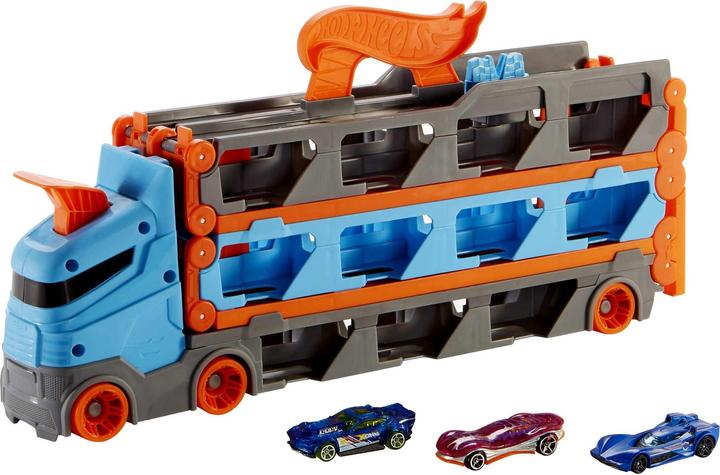 Produktbild Hot Wheels 2-in-1 Rennbahn-Transporter