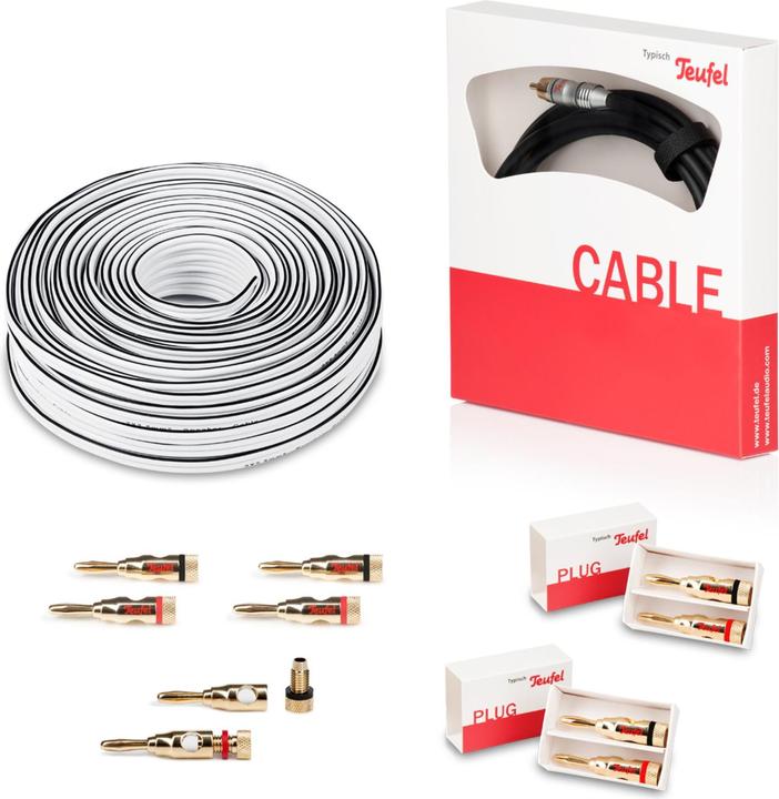 Produktbild Teufel 5.1 Heimkino Kabel-Set Advantage (30 m, 2.50 mm²)