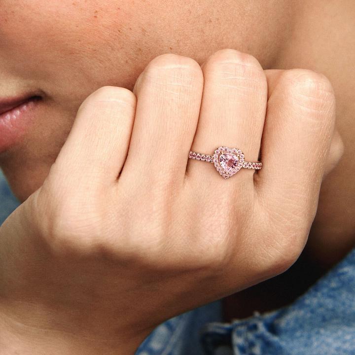 Actual product image Pandora Sparkling Heart (58, 925 Silver)