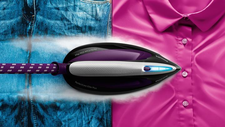 Produktbild Philips PerfectCare Elite Plus GC9675/80 Dampfbügelstation (2700 W, 550 g/min)