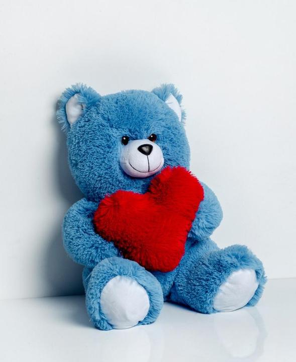 Produktbild Go Gift FRANK teddybär 50 cm blau (50 cm)