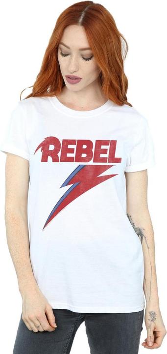 Image du produit David Bowie - T-shirt DISTRESSED REBEL - Femme (3XL)