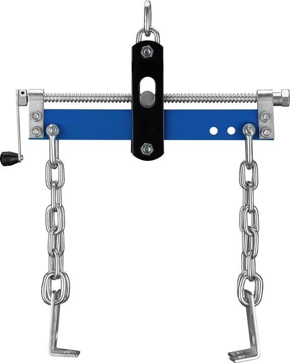 Actual product image Wiltec Balancierer bis 680kg Getriebeheber Stahl Motorheber Werkstattkran