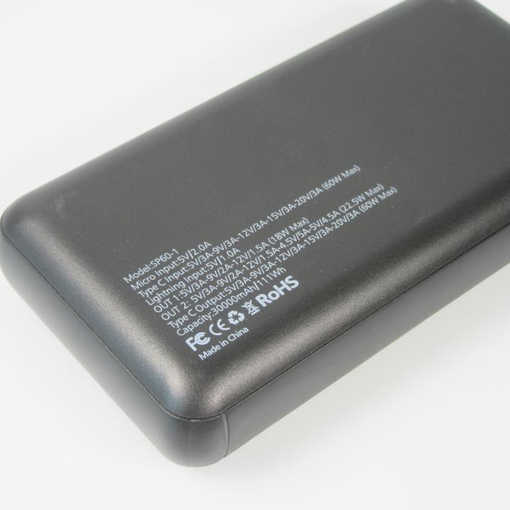 Produktbild PhoneLook 60W Phoenix Power Bank 30000mAh externe Batterie Power Delivery USB-C 5V/2.0 (30000 mAh, 60 W)
