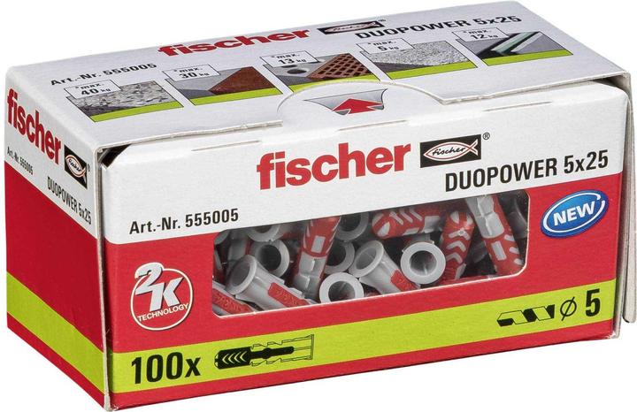 Actual product image Fischer Universal dowel (100 pcs.)