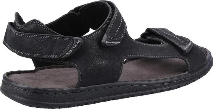 Actual product image Hush Puppies Mens Neville Leather Adjustable Strap Sandals (43)