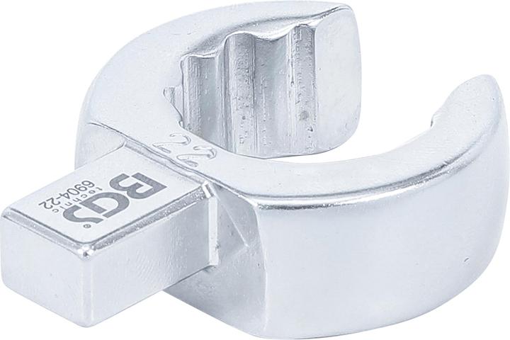 Actual product image BGS Push Fit Ring Spanner open Type 22 mm Square Size 9 x 12 mm (22 mm)