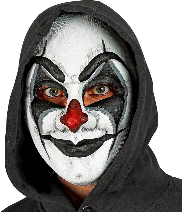 Image du produit Widmann Commedia Dell'Arte Masque de Clown Noir Blanc