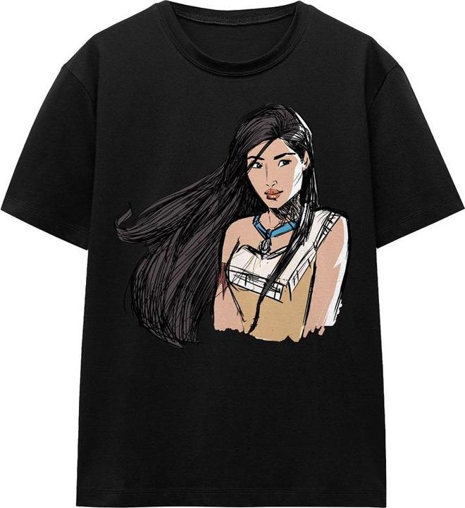 Actual product image Disney Unisex Adult Sketch T-Shirt (XL)