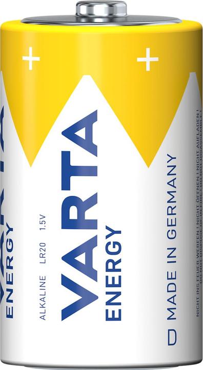 Immagine prodotto Varta Energy (2 pz., D, 15800 mAh)