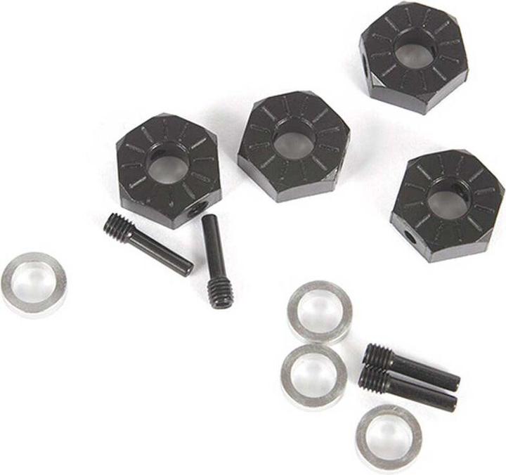 Actual product image Axial 12mm hex, screw shaft & spacer (4): utb