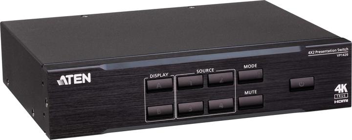 Actual product image Aten VP1420 4 x 2 True 4K Presentation Matrix Switch