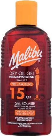 Produktbild Malibu Dry Oil Gel With Carotene SPF15 200ml (Öl, 200 ml)
