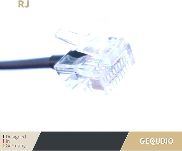 Actual product image Gequdio Headset 2-ear compatible for Unify/Siemens telephones including connection cable (Cable)