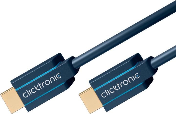 Actual product image Goobay Clicktronic High Speed HDMI Cable Ethernet (1 m, HDMI)