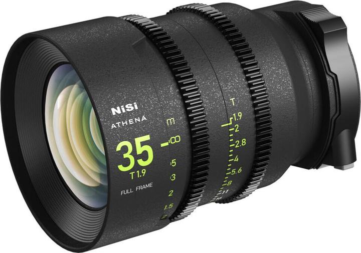 Actual product image Nisi ATHENA Prime 35mm T1.9 Sony E Mount (novelty)