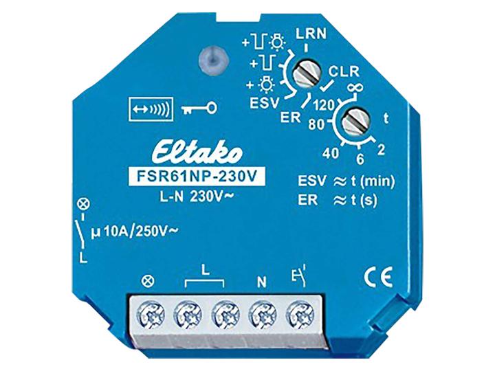 Actual product image Eltako FSR61NP-230V Radio actuator flush-mounted 1 channel 10/250V (Switch actuator)